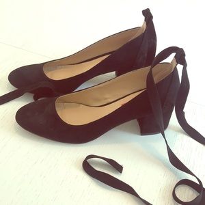 london rebel mid block heeled shoes